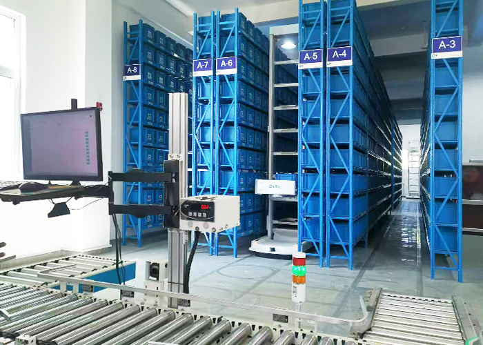 料箱機器人立體倉庫項目案例